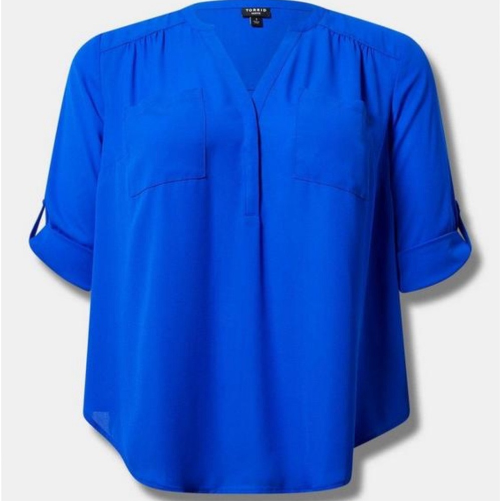 Torrid Harper Royal Blue tunic 2x